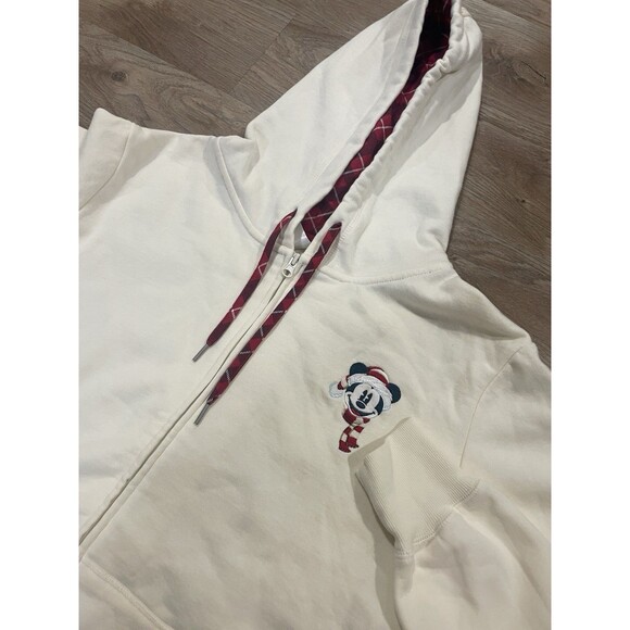 Disney Parks Mickey Mouse Christmas Joy 2021 Hoodie Sweatshirt & Sweatpants 2XL - Picture 3 of 15